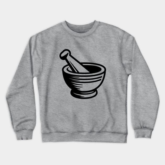 Mortar and Pestle Crewneck Sweatshirt by KayBee Gift Shop